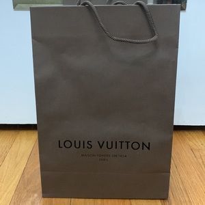Louis Vuitton paper bag from the early 2000’s